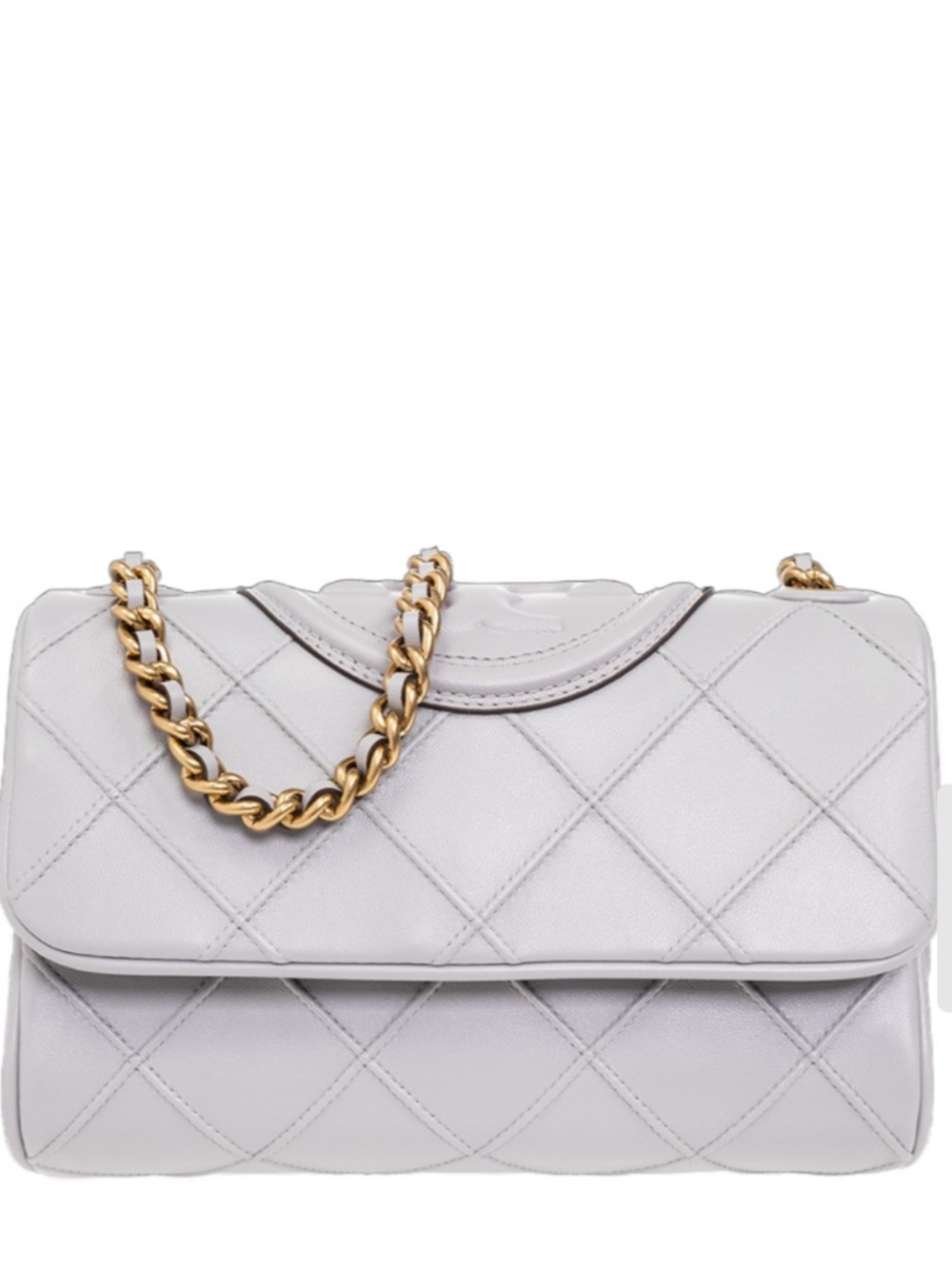 Tory Burch Quilted Fleming, soft, small convertible shoulder bag